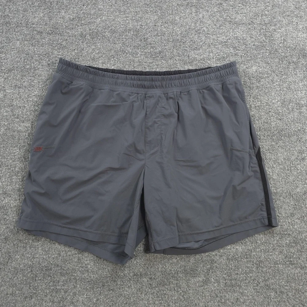 Rhone Shorts Mens 2XL Gray Versatility Performance Run Gym Training Athletic